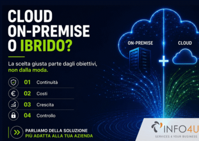 Server aziendale o cloud: come scegliere in base a continuità, costi e crescita
