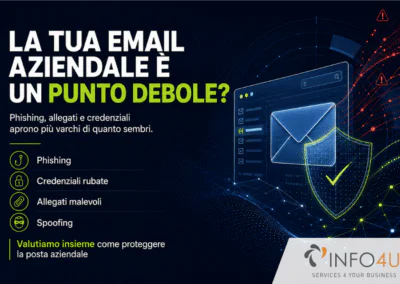 Sicurezza email aziendale: come ridurre i rischi legati a phishing, allegati e credenziali